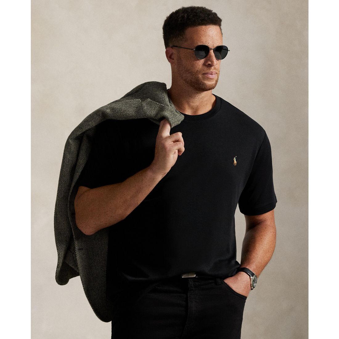 Polo Ralph Lauren Men's Big & Tall Crewneck T-Shirt