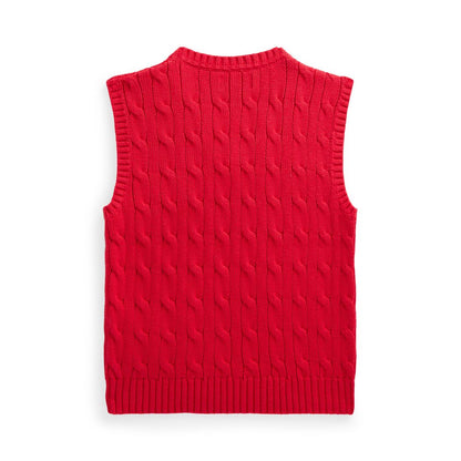 Polo Ralph Lauren Toddler and Little Boys Cable-Knit Sweater Vest