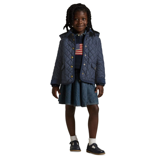 Polo Ralph Lauren Toddler and Little Girls Quilted Water-Repellent Barn Jacket