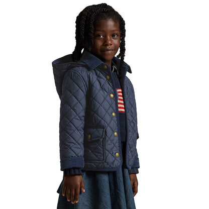 Polo Ralph Lauren Toddler and Little Girls Quilted Water-Repellent Barn Jacket