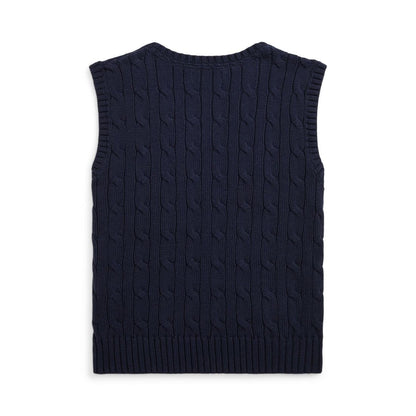 Polo Ralph Lauren Toddler and Little Boys Cable-Knit Sweater Vest