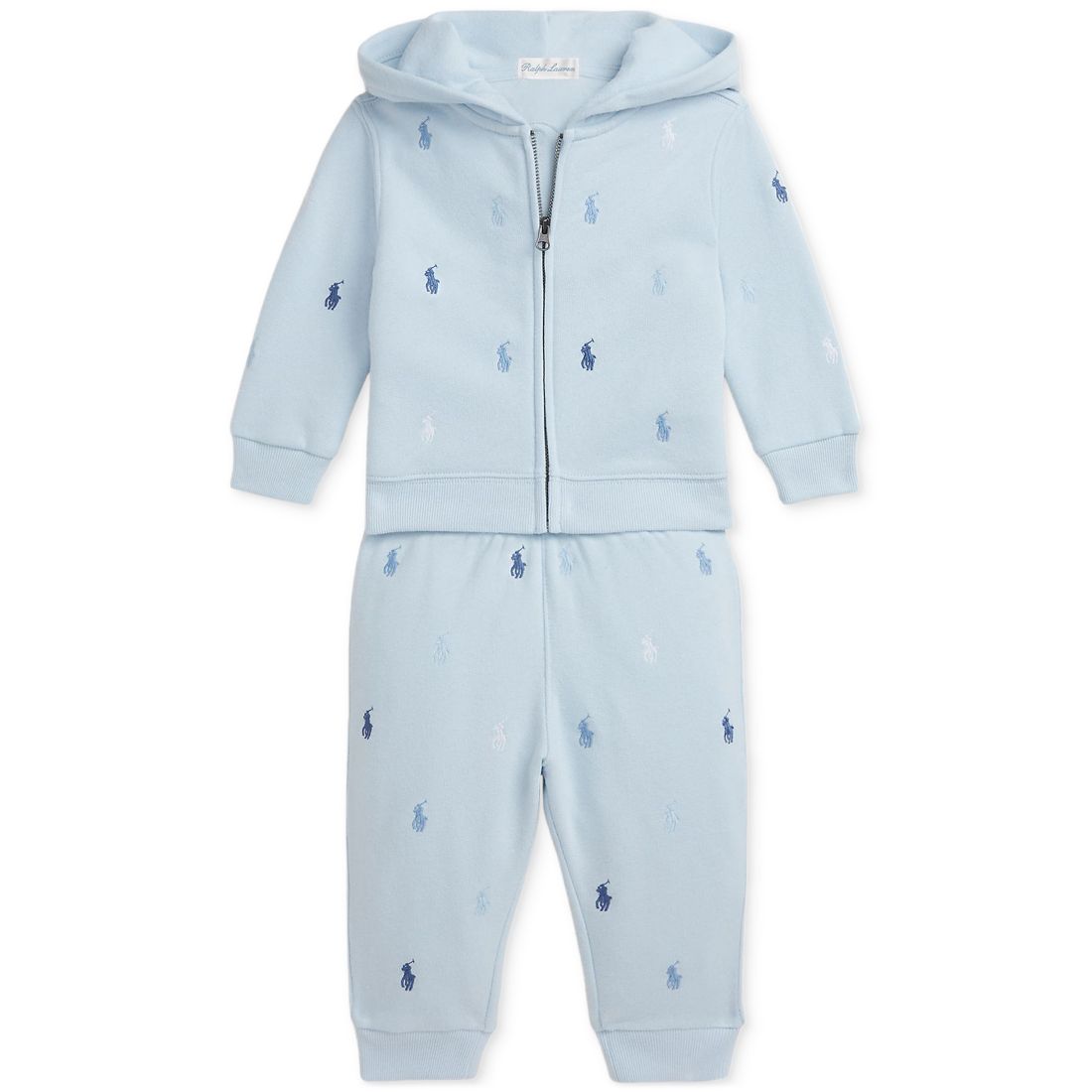 Polo Ralph Lauren Baby Embroidered Hoodie & Pant Set