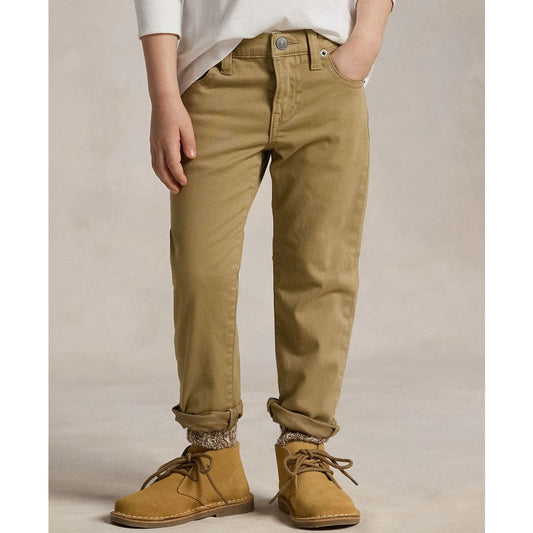 Polo Ralph Lauren Toddler and Little Boys Sullivan Slim Stretch Sateen Pant