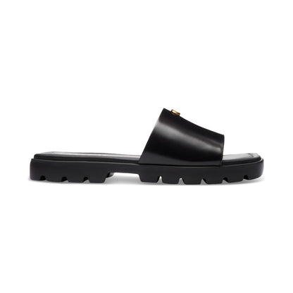 Coach Women's Florence "C" Lug-Sole Slip-On Slide Flat Sandals