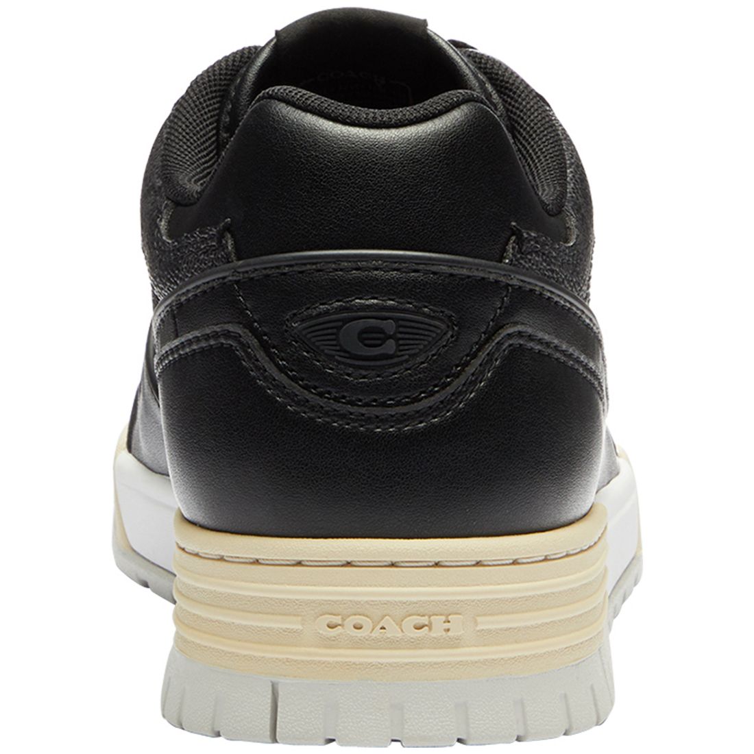Coach Men's Soho Signature Canvas Sneaker - Charcoal, Black