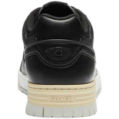 Coach Men's Soho Signature Canvas Sneaker - Charcoal, Black