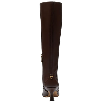 Coach Women's Sculpted C Kitten Heel Boots
