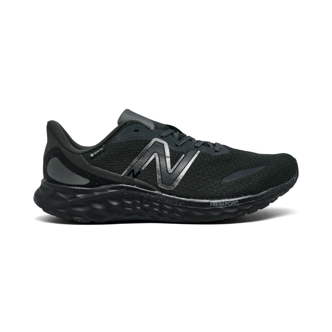 New Balance Men's Fresh Foam Arishi v4 Gore-Tex Running Sneakers from Finish Line - Black, Silver