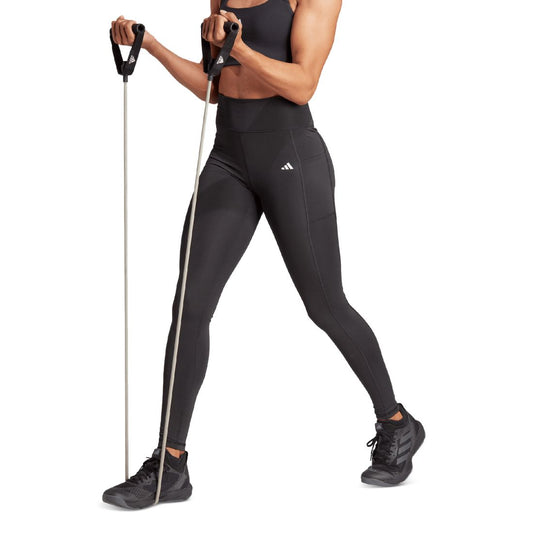 adidas Women's Optime Moisture-Wicking Full-Length Leggings