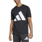 adidas Men's 3 Bar Logo Graphic Cotton T-Shirt