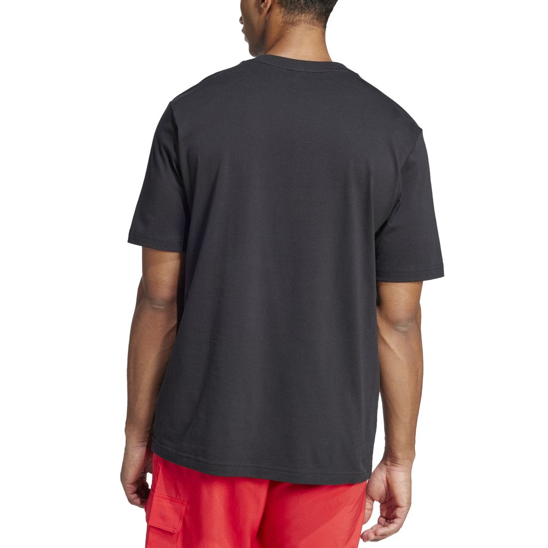 adidas Men's Essentials Regular-Fit Linear Logo Graphic T-Shirt