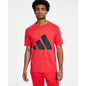 adidas Men's 3 Bar Logo Graphic Cotton T-Shirt