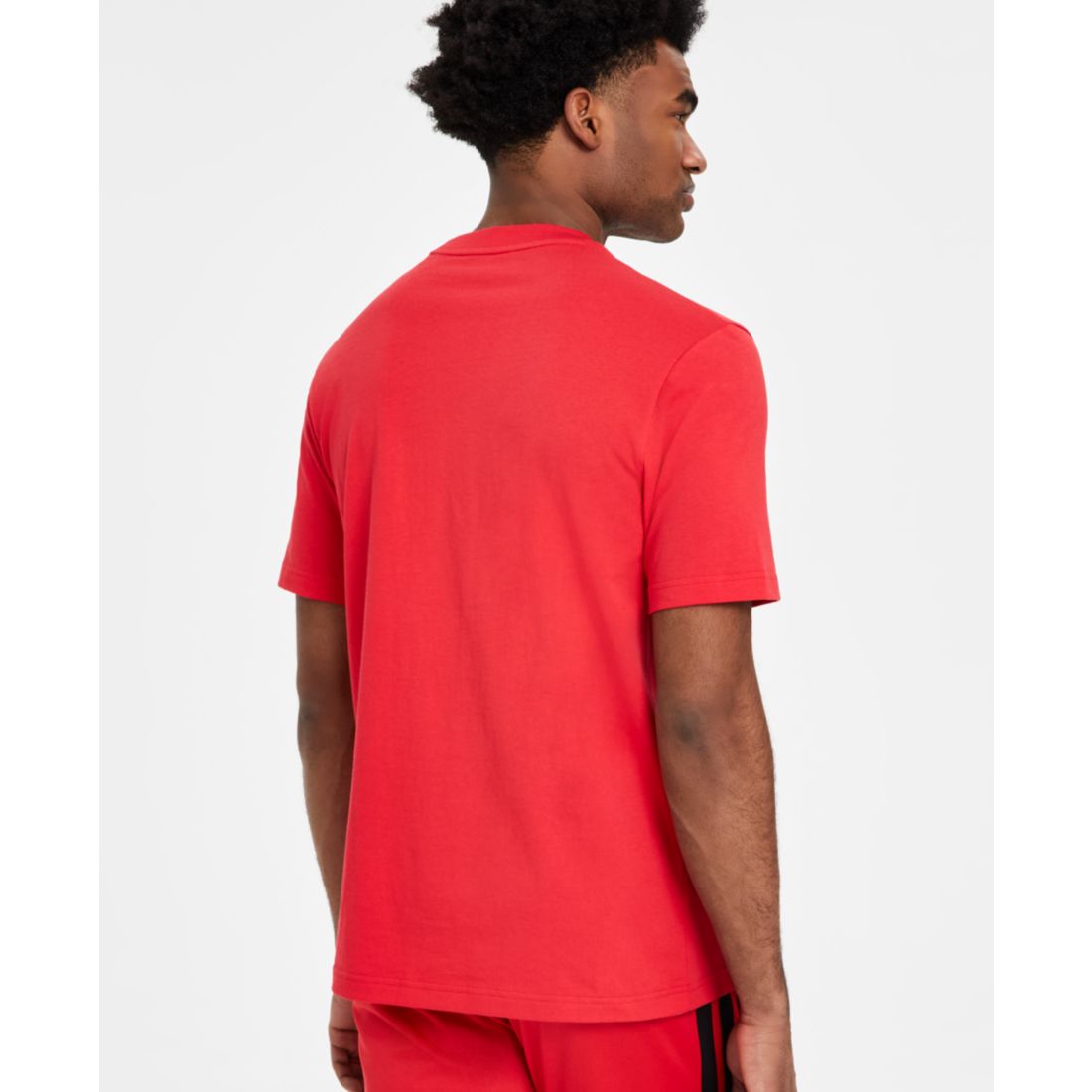 adidas Men's 3 Bar Logo Graphic Cotton T-Shirt