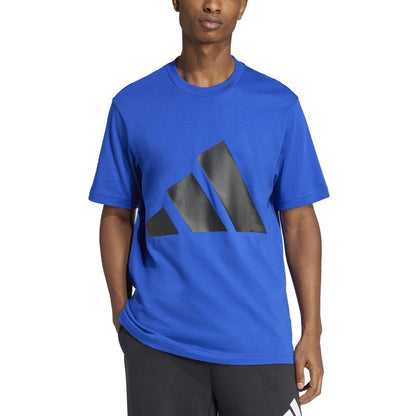 adidas Men's 3 Bar Logo Graphic Cotton T-Shirt