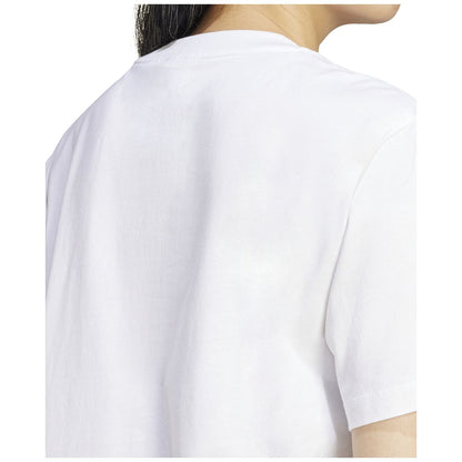 adidas Women's Short-Sleeve Cotton Crewneck Logo T-Shirt