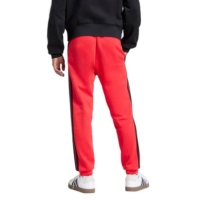 adidas Men's Essentials Regular-Fit 3-Stripes Fleece Joggers