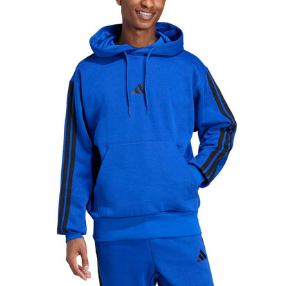adidas Men's Essential Three Stripes Fleece Hoodie