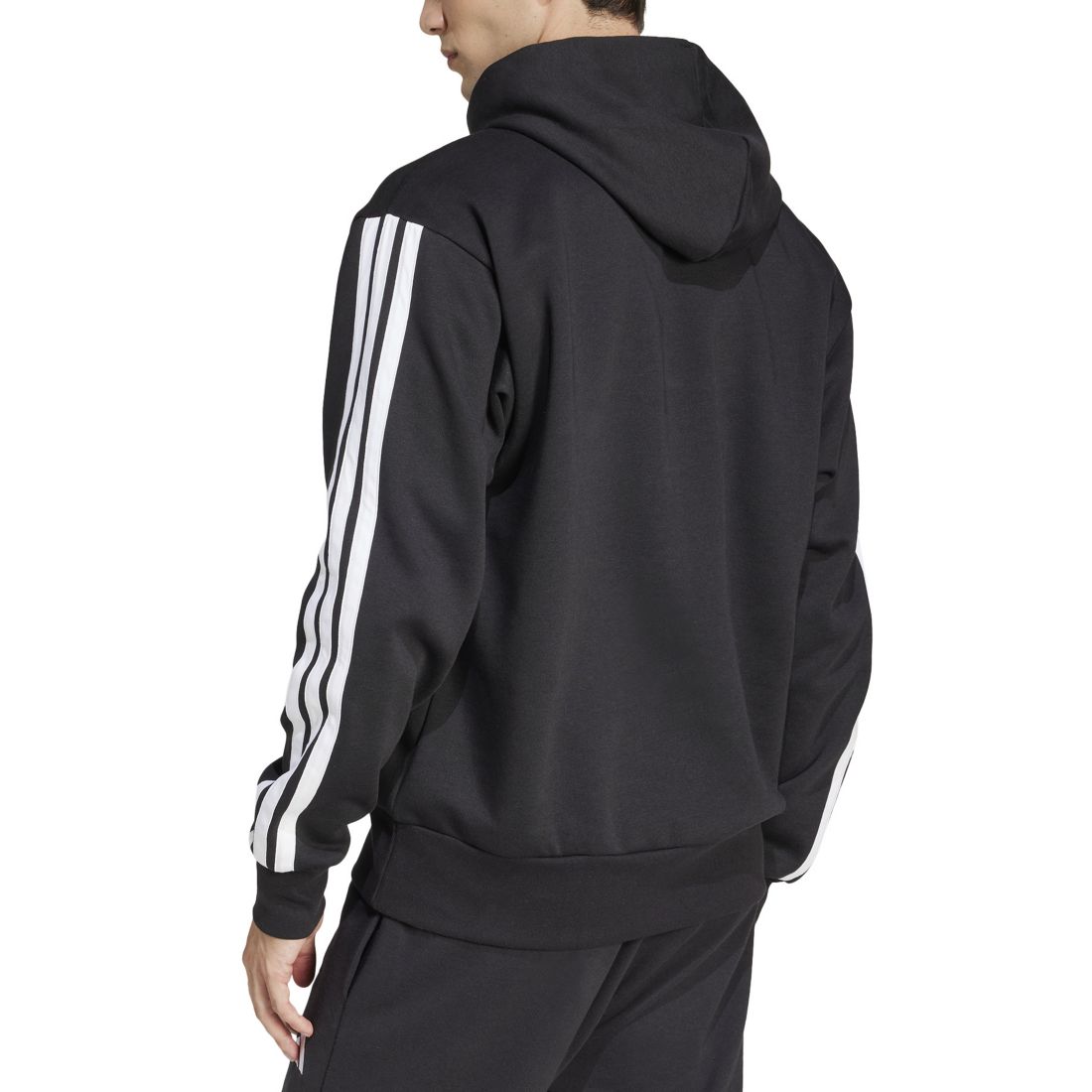adidas Men's Essential Three Stripes Fleece Hoodie