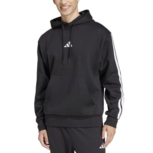 adidas Men's Essential Three Stripes Fleece Hoodie