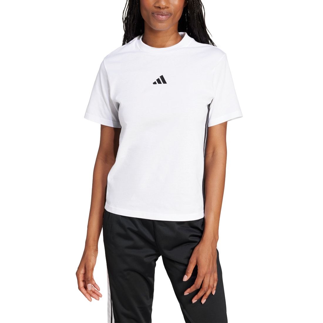 adidas Women's Essentials 3-Stripes Cotton T-Shirt