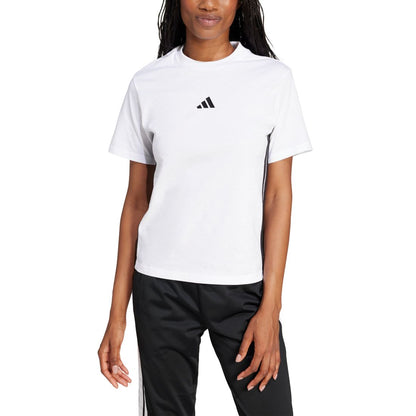 adidas Women's Essentials 3-Stripes Cotton T-Shirt