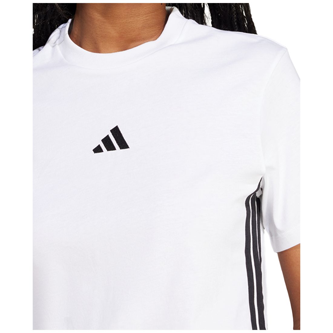 adidas Women's Essentials 3-Stripes Cotton T-Shirt