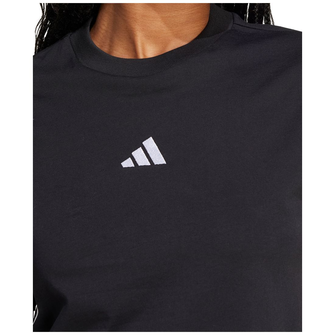 adidas Women's Essentials 3-Stripes Cotton T-Shirt