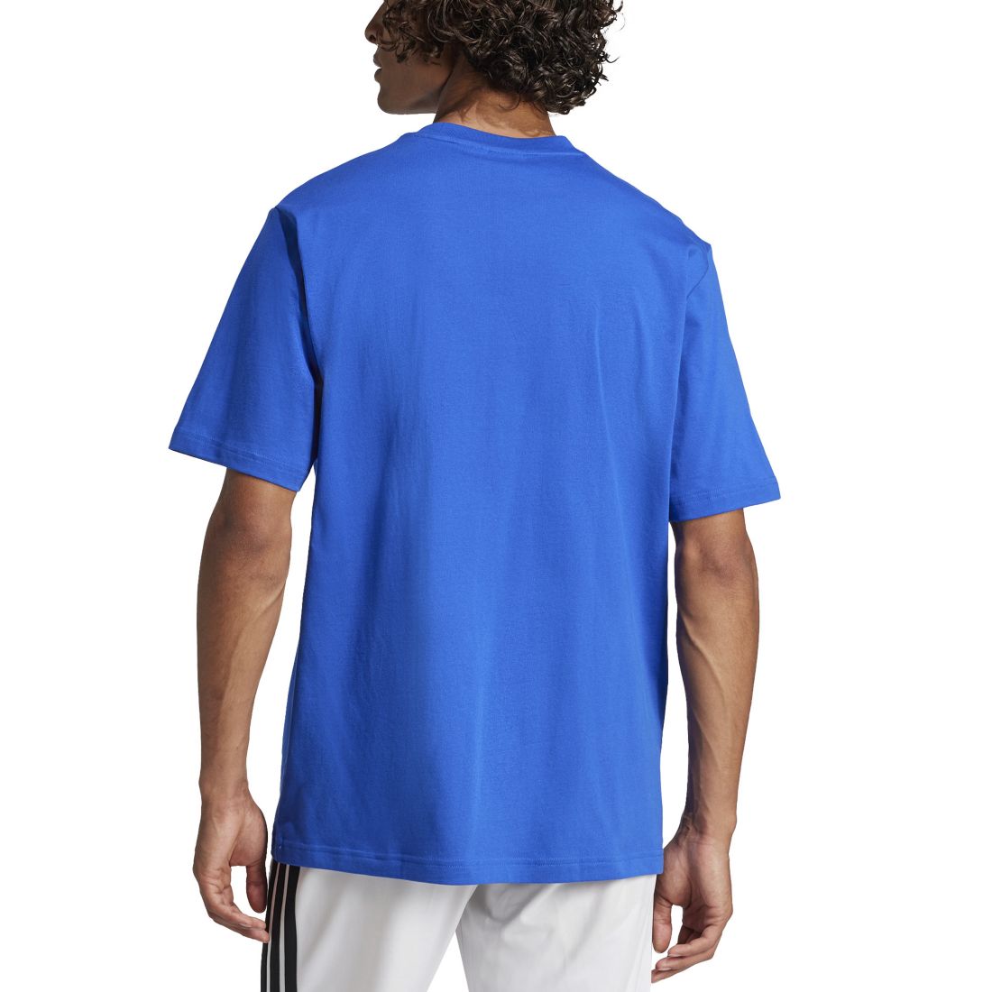 adidas Men's Essentials Regular-Fit Linear Logo Graphic T-Shirt