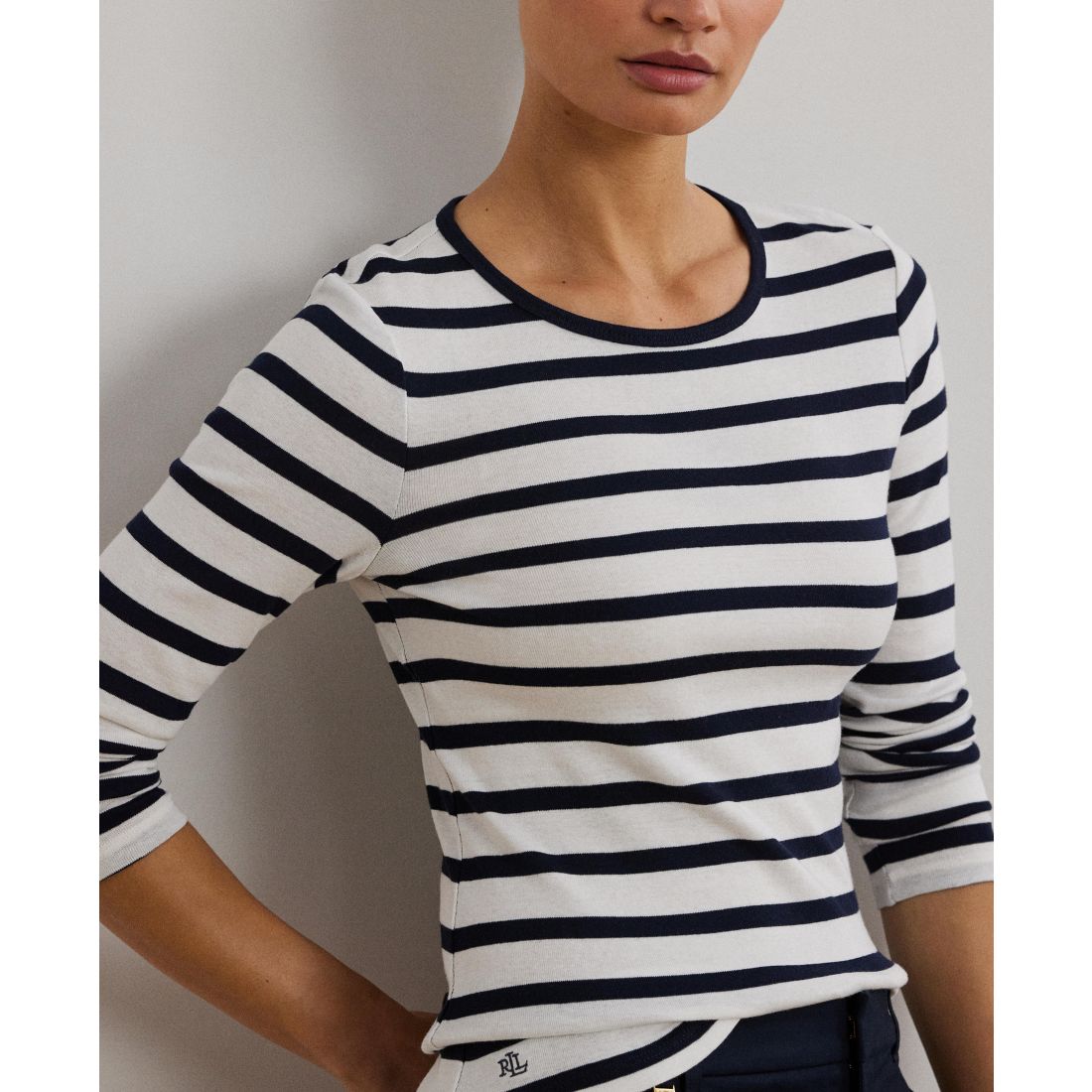 Lauren Ralph Lauren Long-Sleeve Stretch T-Shirt