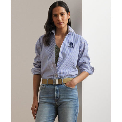 Lauren Ralph Lauren Women's Striped Long-Sleeve Shirt