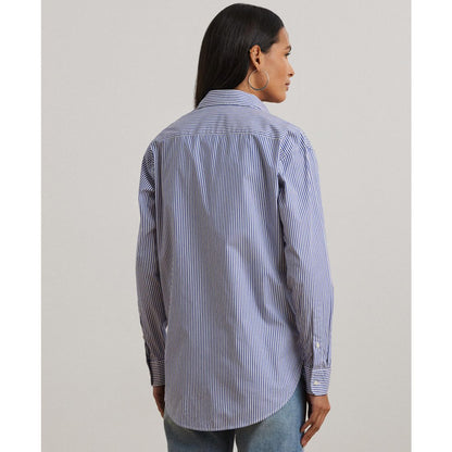 Lauren Ralph Lauren Women's Striped Long-Sleeve Shirt