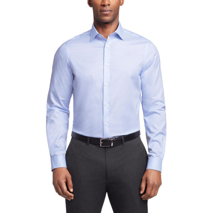 Michael Kors Men's Regular Fit Airsoft Stretch Ultra Wrinkle Free Dress Shirt