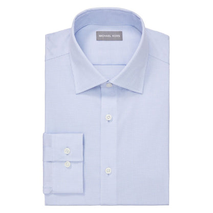 Michael Kors Men's Regular Fit Airsoft Stretch Ultra Wrinkle Free Dress Shirt