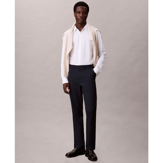 Calvin Klein Men's Slim Stretch Cotton Pants
