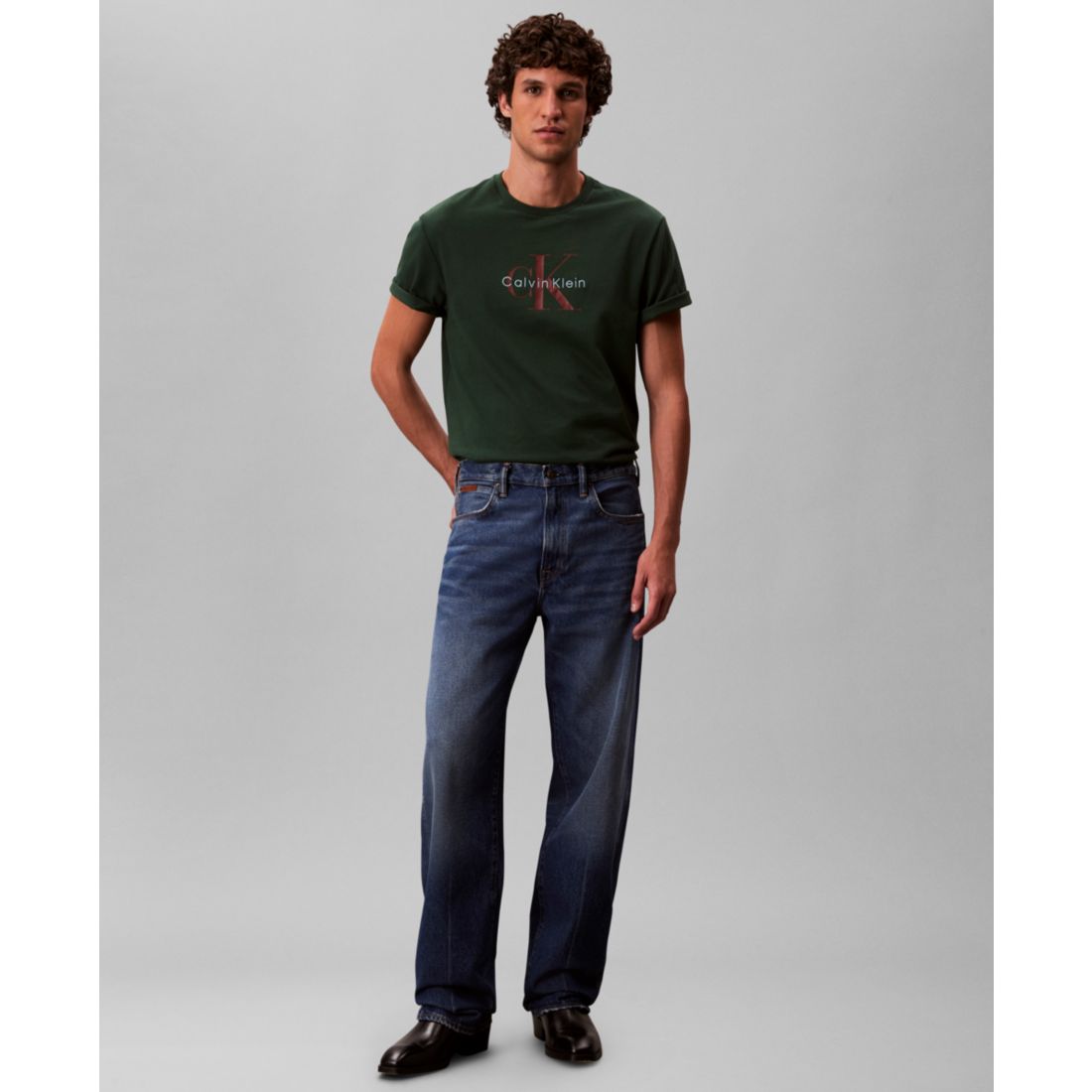 Calvin Klein Men's Relaxed-Fit Logo T-Shirt