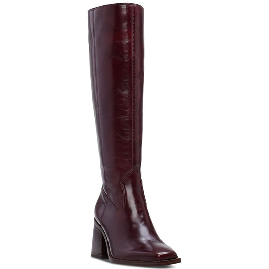 Vince Camuto Women's Sangeti Snip-Toe Block-Heel Knee-High Boots