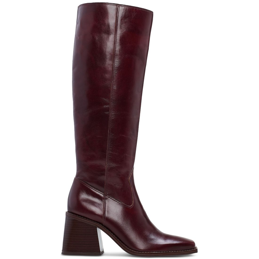 Vince Camuto Women's Sangeti Snip-Toe Block-Heel Knee-High Boots