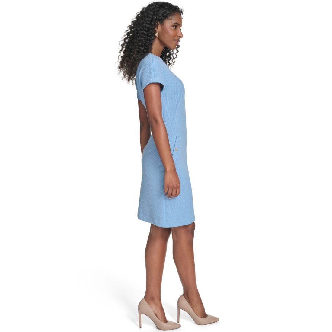 Tommy Hilfiger Women's Crewneck A-Line Dress