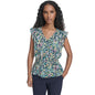 Tommy Hilfiger Women's Floral Smocked Peplum Top