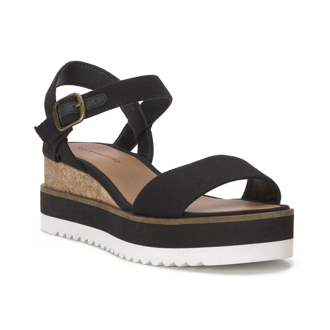 Lucky Brand Women's Temay Platform Wedge Sandals