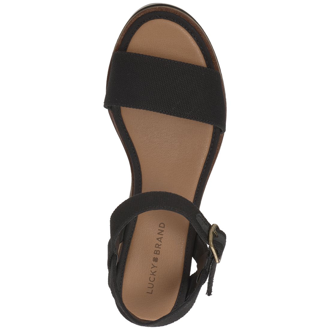 Lucky Brand Women's Temay Platform Wedge Sandals