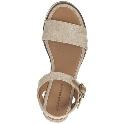Lucky Brand Women's Temay Platform Wedge Sandals
