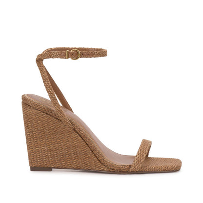 Vince Camuto Women's Ambee Square Toe Wedge Sandals