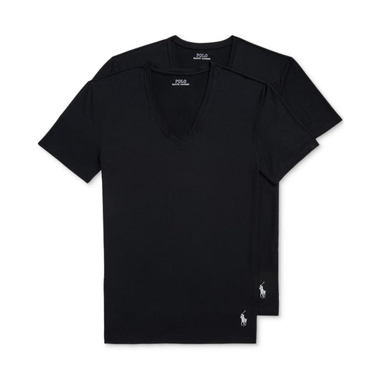 Polo Ralph Lauren Men's 2-Pack Perfect Flex V-Neck T-Shirts