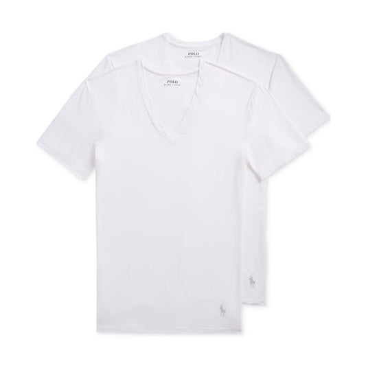 Polo Ralph Lauren Men's 2-Pack Perfect Flex V-Neck T-Shirts