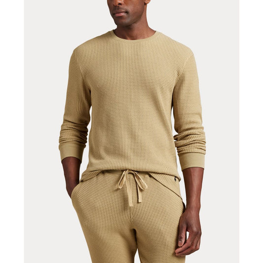 Polo Ralph Lauren Men's Crew Neck Ribbed Cuff Sleep Shirt