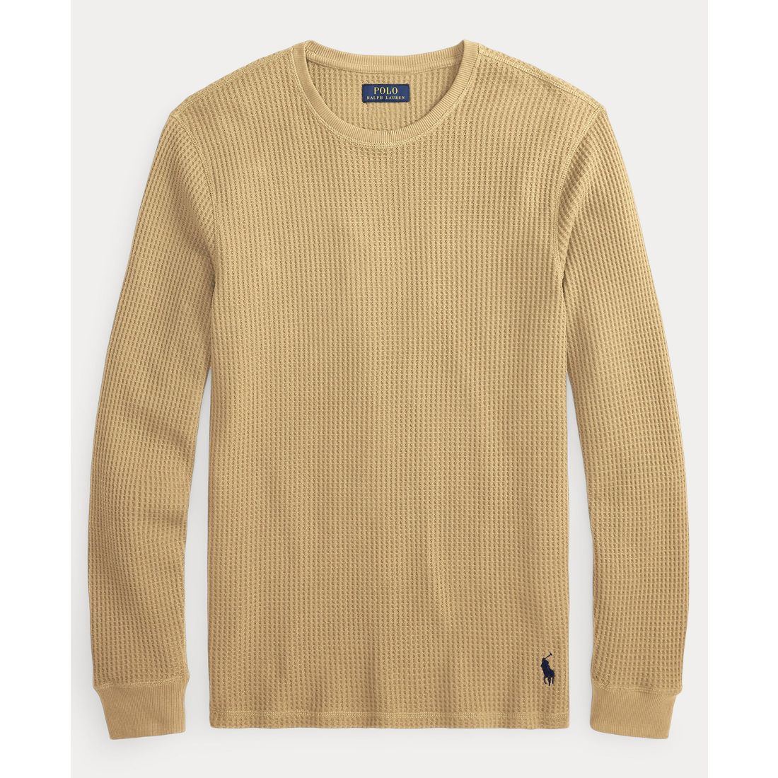 Polo Ralph Lauren Men's Crew Neck Ribbed Cuff Sleep Shirt