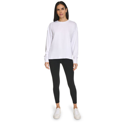 Calvin Klein Performance Women's Long-Sleeve Crewneck T-Shirt