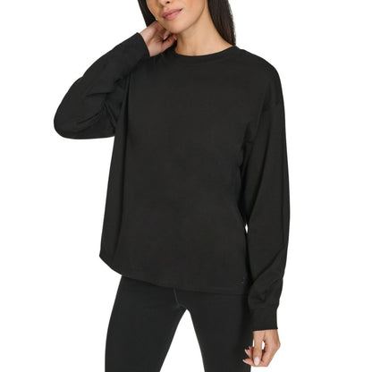 Calvin Klein Performance Women's Long-Sleeve Crewneck T-Shirt