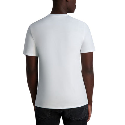 Karl Lagerfeld Paris Men's Short Sleeve Crewneck Logo T-Shirt